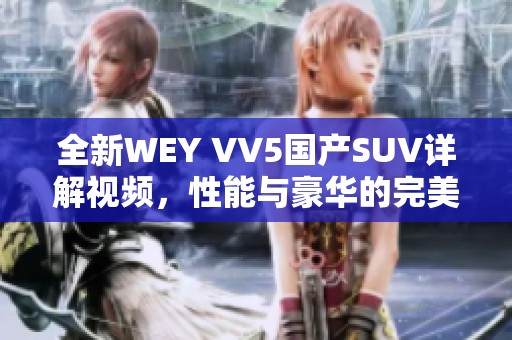 全新WEY VV5国产SUV详解视频，性能与豪华的完美结合