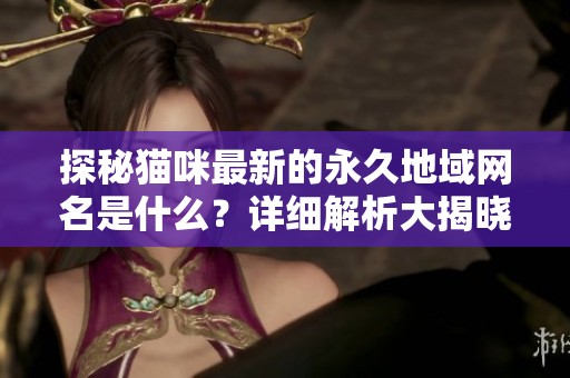 探秘猫咪最新的永久地域网名是什么？详细解析大揭晓
