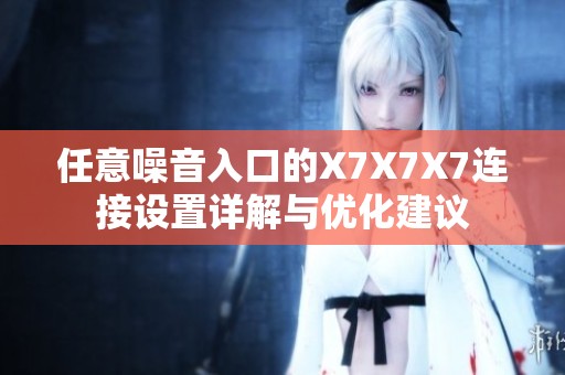 任意噪音入口的X7X7X7连接设置详解与优化建议