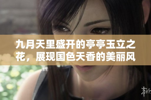 九月天里盛开的亭亭玉立之花，展现国色天香的美丽风采