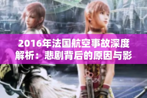 2016年法国航空事故深度解析：悲剧背后的原因与影响