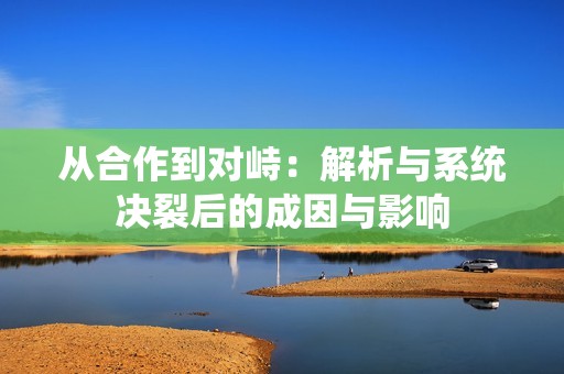 从合作到对峙：解析与系统决裂后的成因与影响