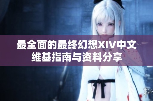 最全面的最终幻想XIV中文维基指南与资料分享