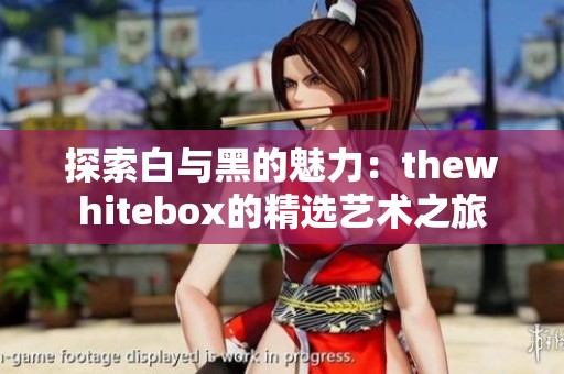 探索白与黑的魅力：thewhitebox的精选艺术之旅