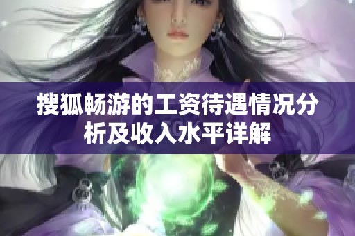搜狐畅游的工资待遇情况分析及收入水平详解