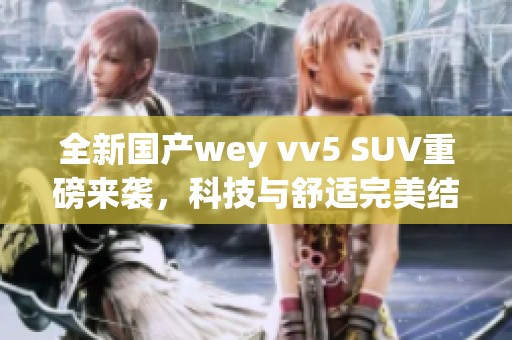 全新国产wey vv5 SUV重磅来袭，科技与舒适完美结合