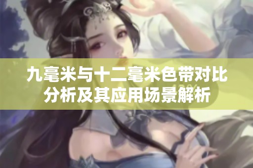 九毫米与十二毫米色带对比分析及其应用场景解析