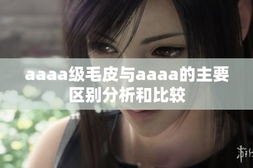 aaaa级毛皮与aaaa的主要区别分析和比较