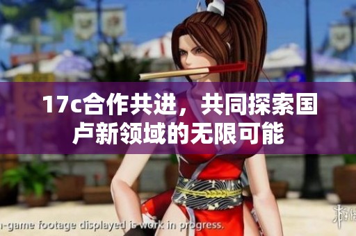 17c合作共进，共同探索国卢新领域的无限可能