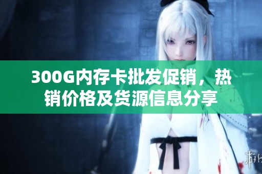 300G内存卡批发促销，热销价格及货源信息分享