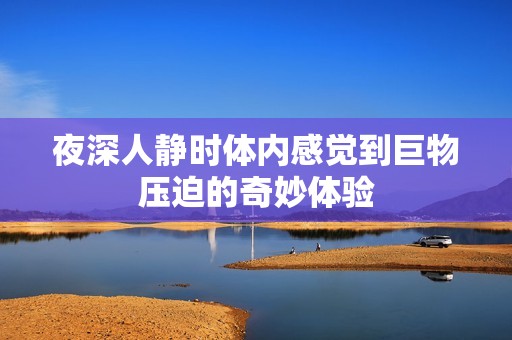夜深人静时体内感觉到巨物压迫的奇妙体验