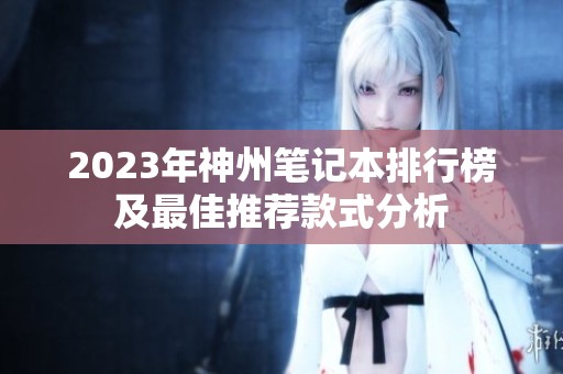 2023年神州笔记本排行榜及最佳推荐款式分析