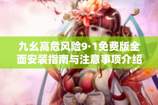 九幺高危风险9·1免费版全面安装指南与注意事项介绍