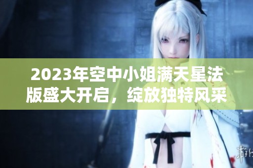 2023年空中小姐满天星法版盛大开启，绽放独特风采