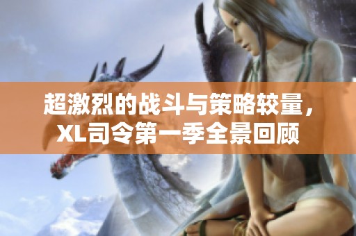 超激烈的战斗与策略较量，XL司令第一季全景回顾