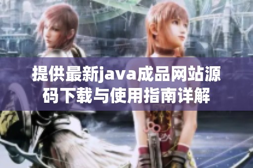 提供最新java成品网站源码下载与使用指南详解