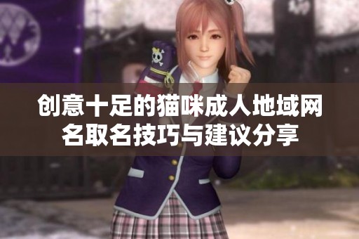 创意十足的猫咪成人地域网名取名技巧与建议分享