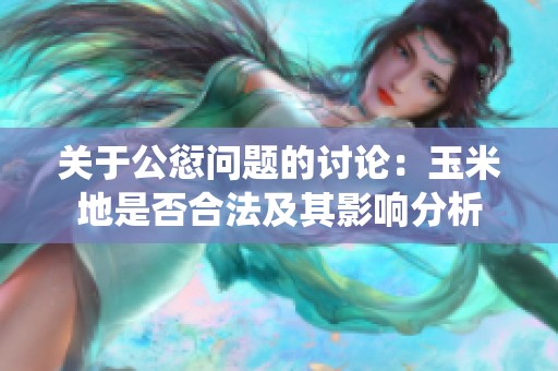 关于公愆问题的讨论：玉米地是否合法及其影响分析