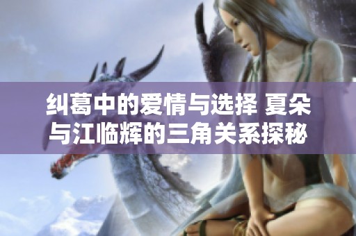 纠葛中的爱情与选择 夏朵与江临辉的三角关系探秘