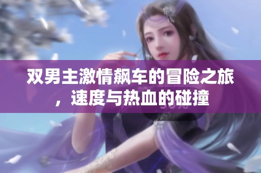 双男主激情飙车的冒险之旅，速度与热血的碰撞