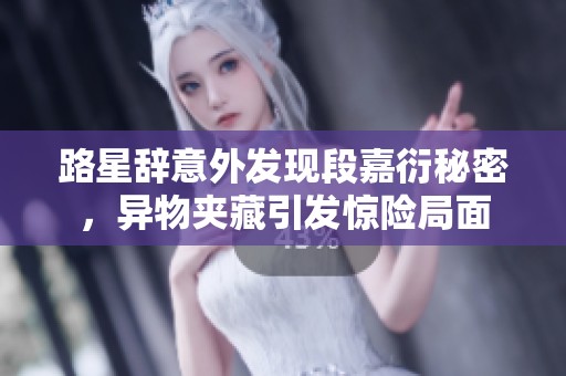 路星辞意外发现段嘉衍秘密，异物夹藏引发惊险局面