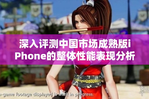 深入评测中国市场成熟版iPhone的整体性能表现分析