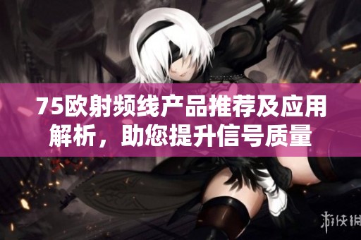 75欧射频线产品推荐及应用解析，助您提升信号质量