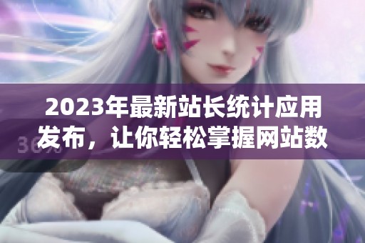 2023年最新站长统计应用发布，让你轻松掌握网站数据分析
