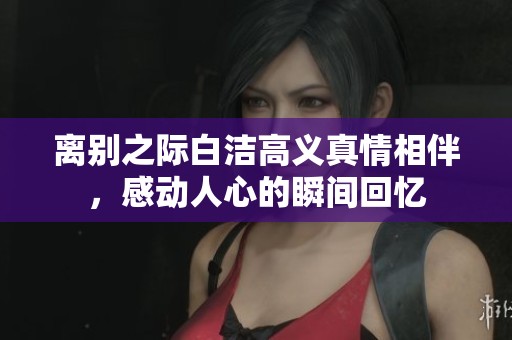 离别之际白洁高义真情相伴，感动人心的瞬间回忆