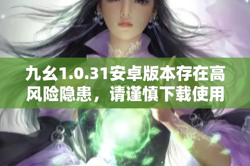 九幺1.0.31安卓版本存在高风险隐患，请谨慎下载使用