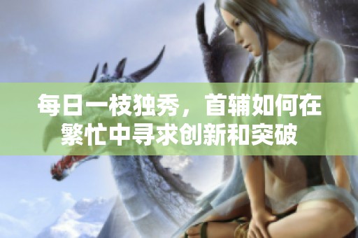 每日一枝独秀，首辅如何在繁忙中寻求创新和突破