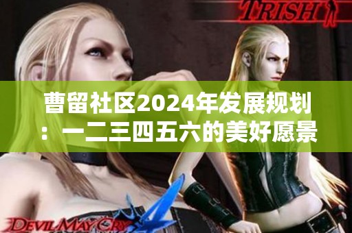 曹留社区2024年发展规划：一二三四五六的美好愿景与实践