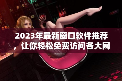 2023年最新窗口软件推荐，让你轻松免费访问各大网站