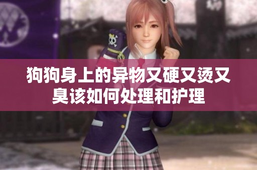狗狗身上的异物又硬又烫又臭该如何处理和护理