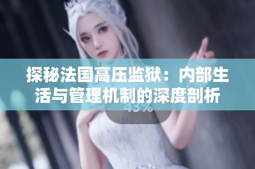 探秘法国高压监狱：内部生活与管理机制的深度剖析