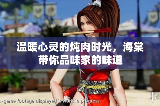 温暖心灵的炖肉时光，海棠带你品味家的味道