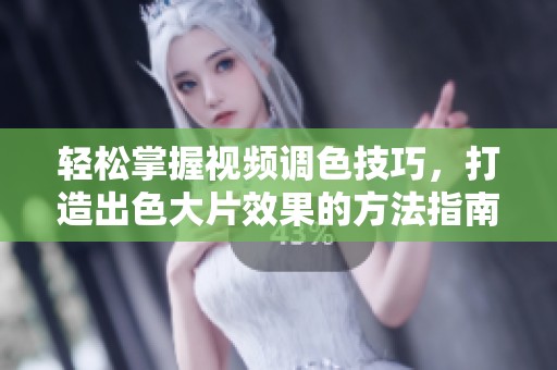 轻松掌握视频调色技巧，打造出色大片效果的方法指南