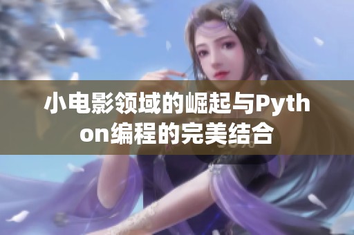 小电影领域的崛起与Python编程的完美结合