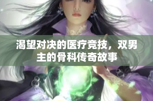 渴望对决的医疗竞技，双男主的骨科传奇故事