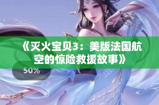 《灭火宝贝3：美版法国航空的惊险救援故事》