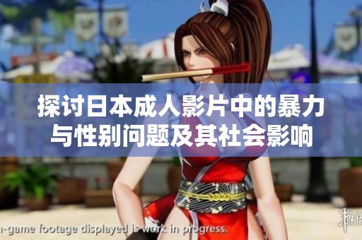 探讨日本成人影片中的暴力与性别问题及其社会影响