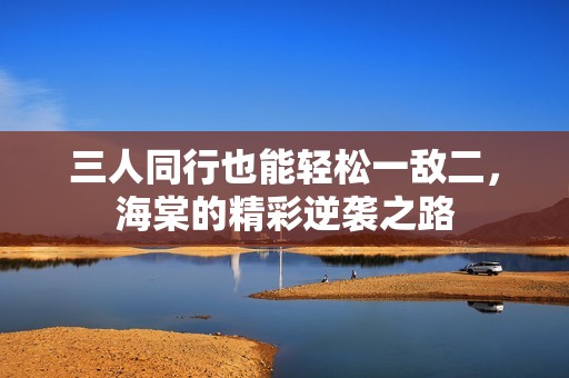 三人同行也能轻松一敌二，海棠的精彩逆袭之路