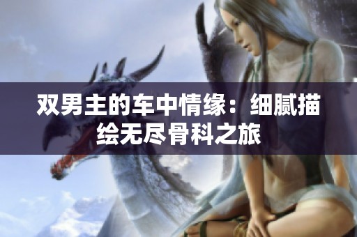 双男主的车中情缘：细腻描绘无尽骨科之旅