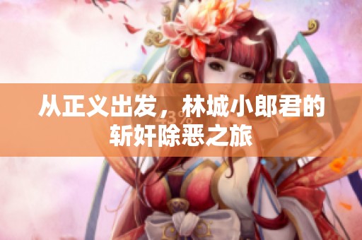 从正义出发，林城小郎君的斩奸除恶之旅