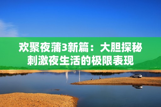 欢聚夜蒲3新篇：大胆探秘刺激夜生活的极限表现