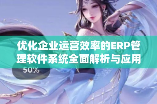优化企业运营效率的ERP管理软件系统全面解析与应用指南