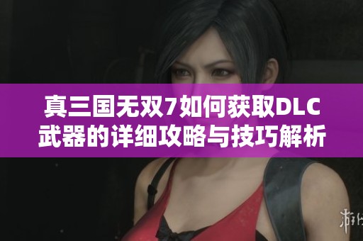 真三国无双7如何获取DLC武器的详细攻略与技巧解析