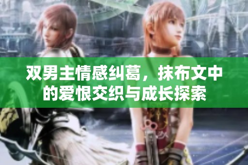 双男主情感纠葛，抹布文中的爱恨交织与成长探索