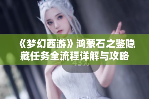 《梦幻西游》鸿蒙石之鉴隐藏任务全流程详解与攻略