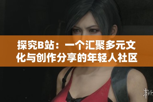 探究B站：一个汇聚多元文化与创作分享的年轻人社区